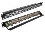 CAT.6A FTP SNAP-IN PATCH PANEL (ECKJAF24A-XX)